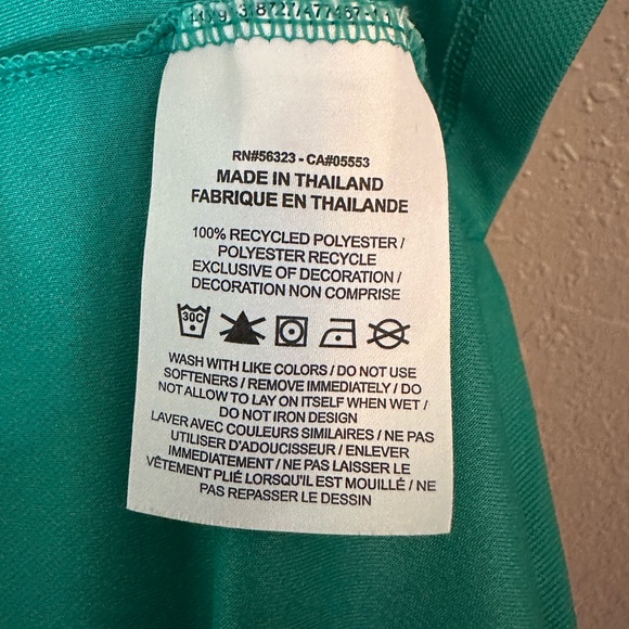 MENS NIKE XXL GREEN POLO - Picture 5 of 5